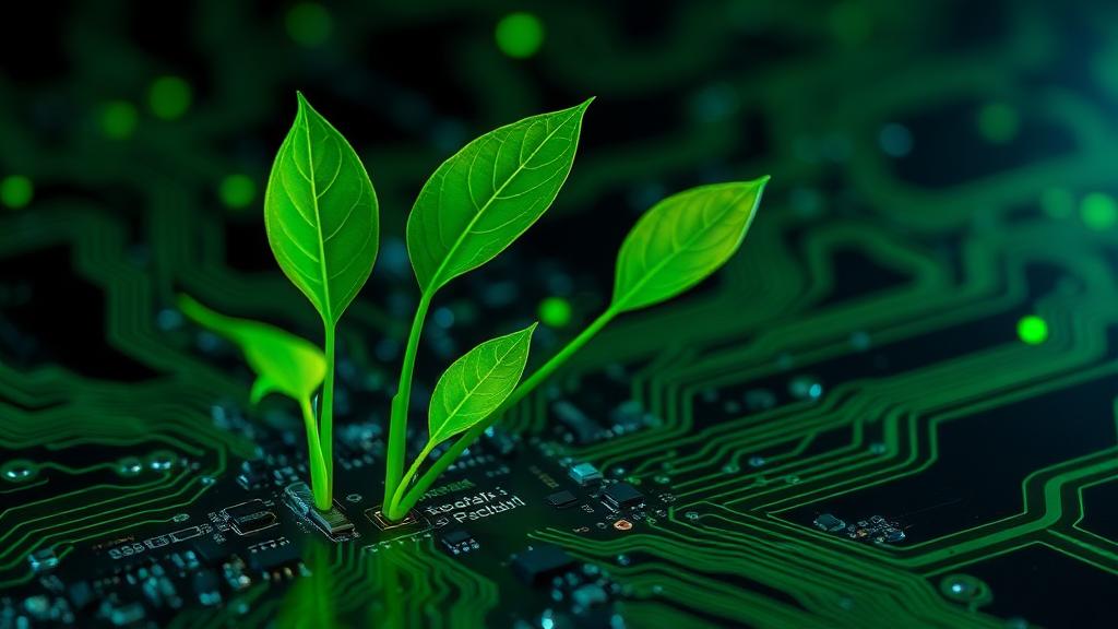 Crescimento sustentável na era digital: o papel da tecnologia na redução do impacto ambiental